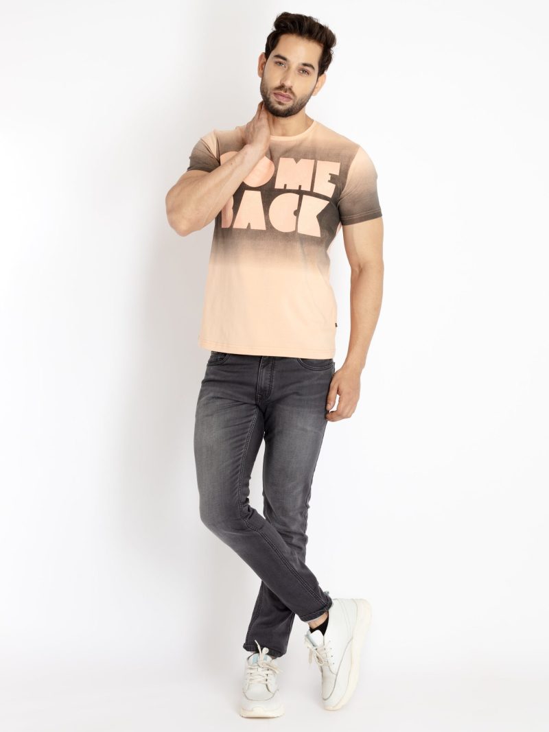 Status Quo Mens Printed Round Neck T-Shirt