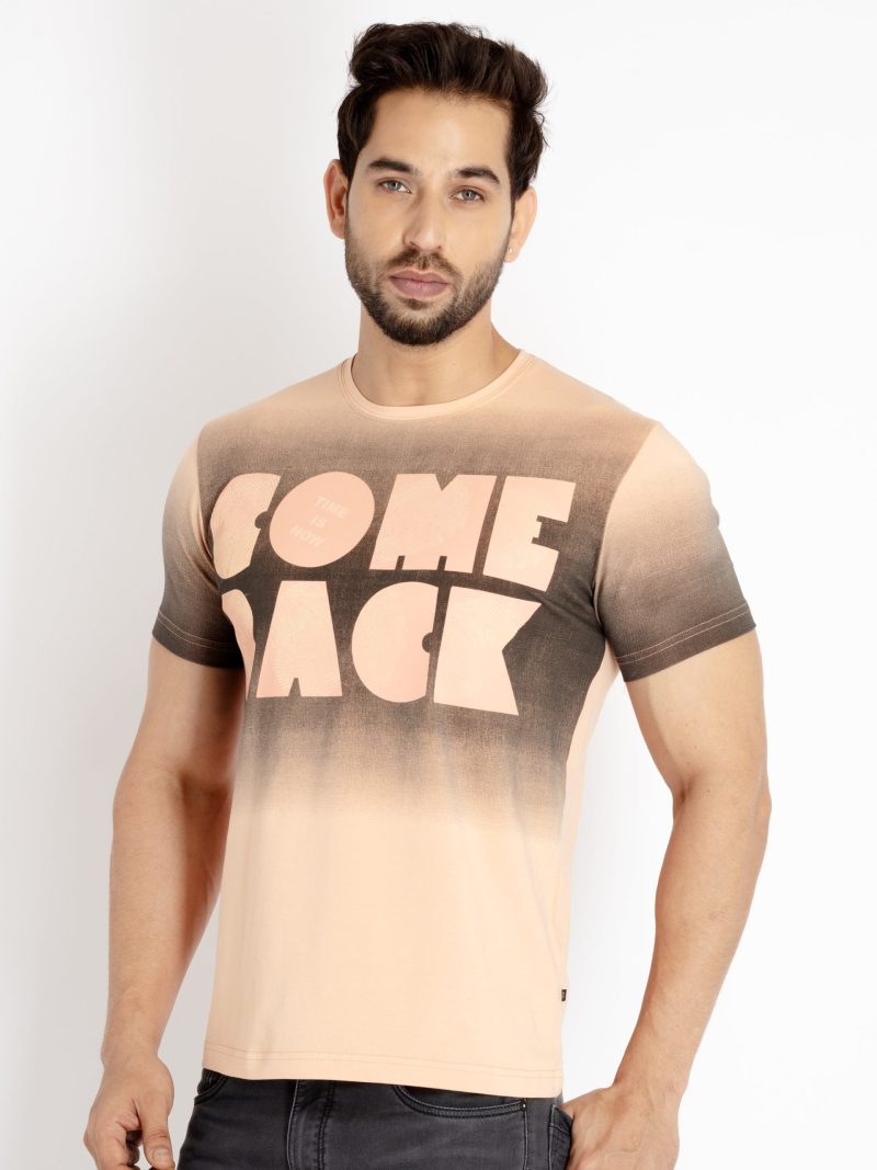 Status Quo Mens Printed Round Neck T-Shirt