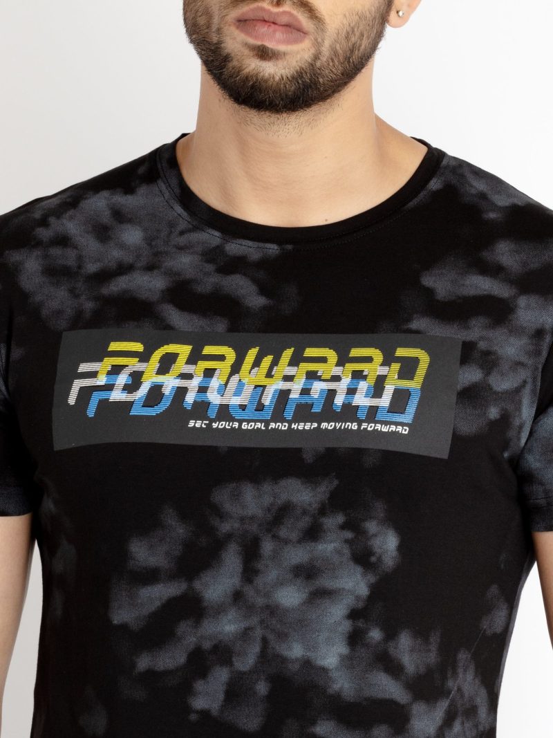 Status Quo Mens All Over Printed Round Neck T-Shirt