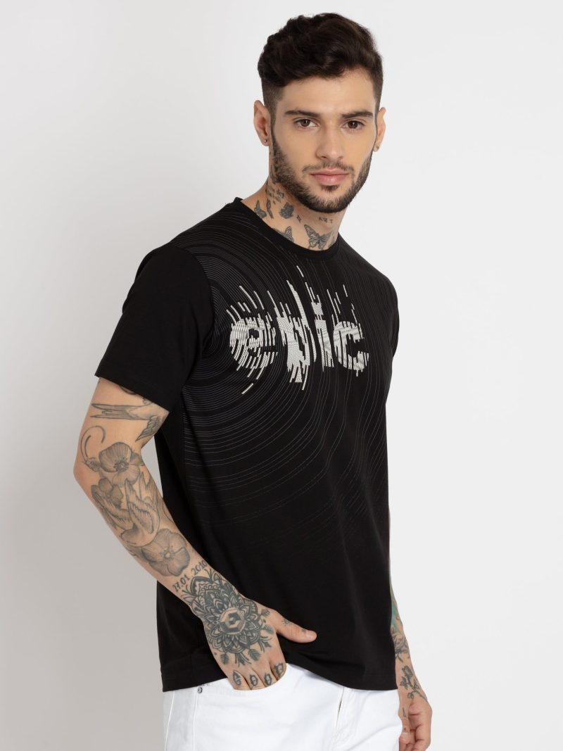 Status Quo Mens Printed Round Neck T-Shirt