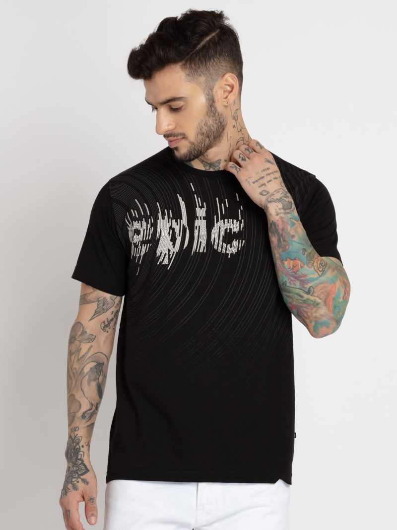 Status Quo Mens Printed Round Neck T-Shirt