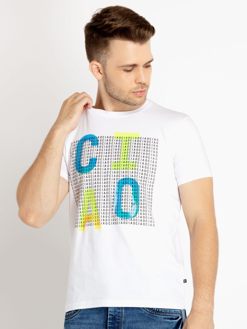 Status Quo Mens Printed Round Neck T-Shirt