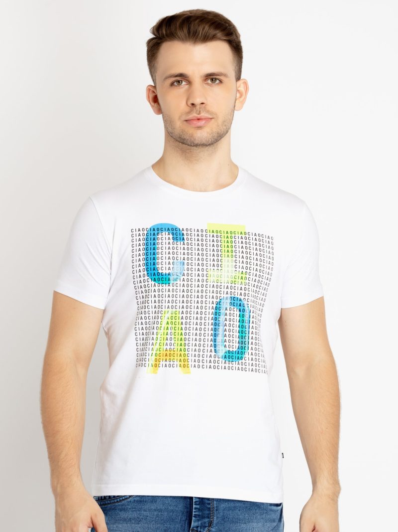 Status Quo Mens Printed Round Neck T-Shirt