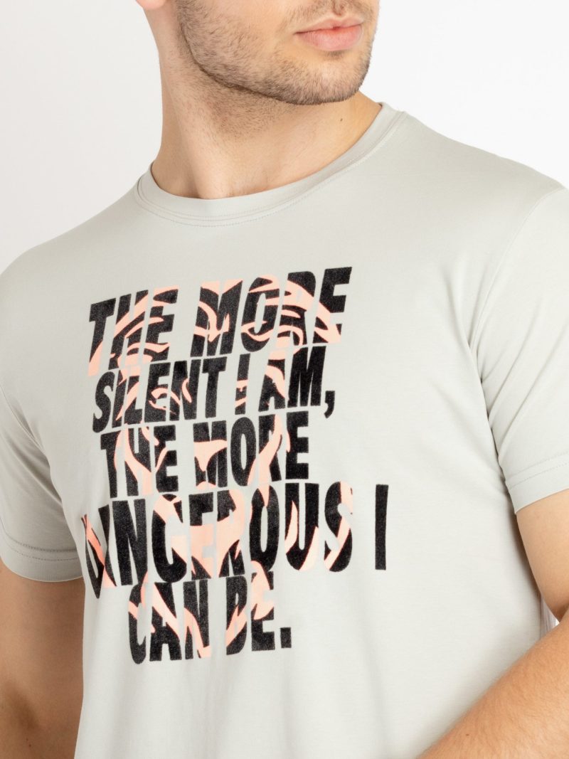 Status Quo Mens Printed Round Neck T-Shirt