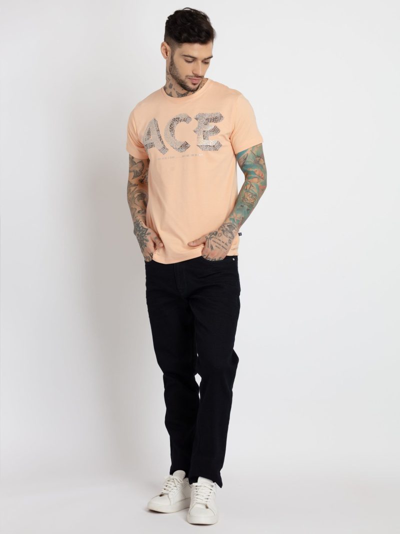 Status Quo Mens Printed Round Neck T-Shirt