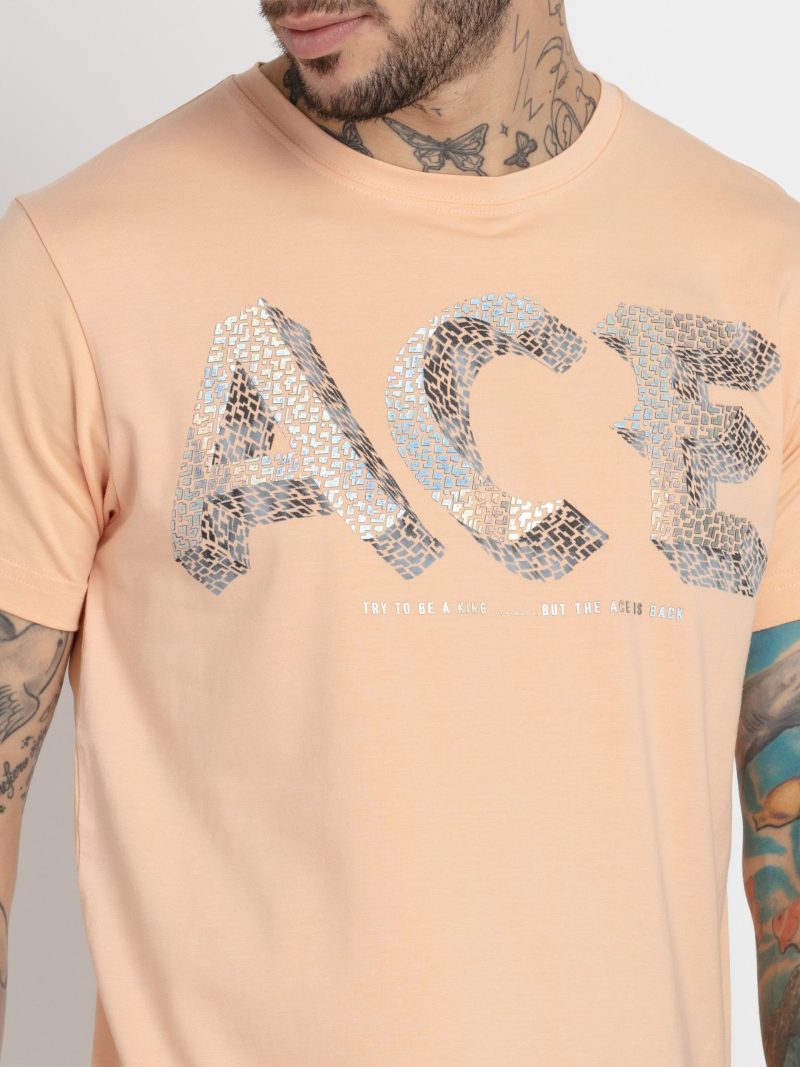 Status Quo Mens Printed Round Neck T-Shirt