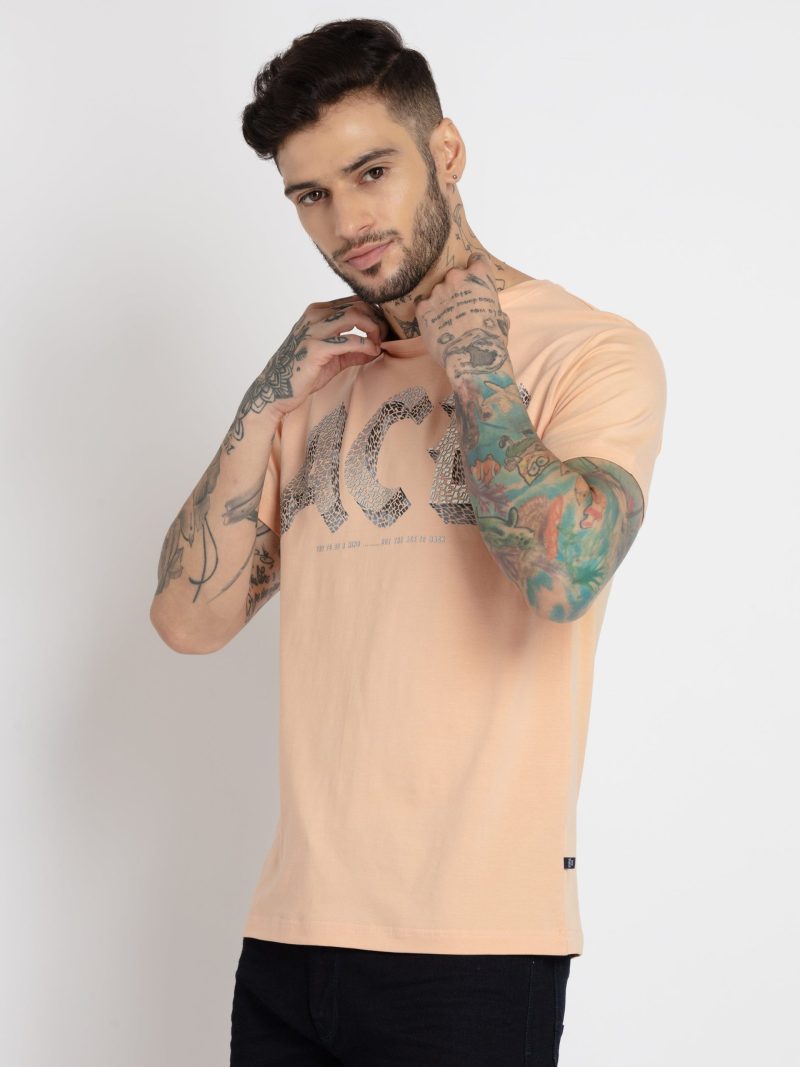 Status Quo Mens Printed Round Neck T-Shirt