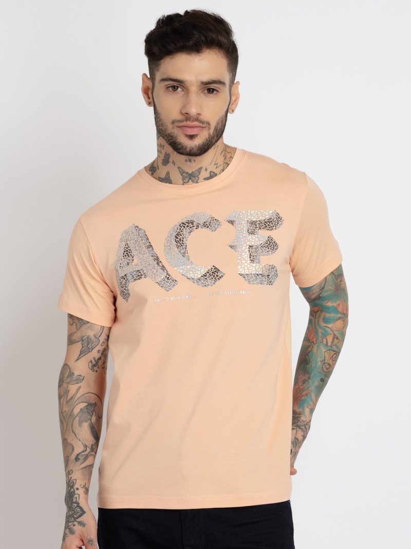 Status Quo Mens Printed Round Neck T-Shirt