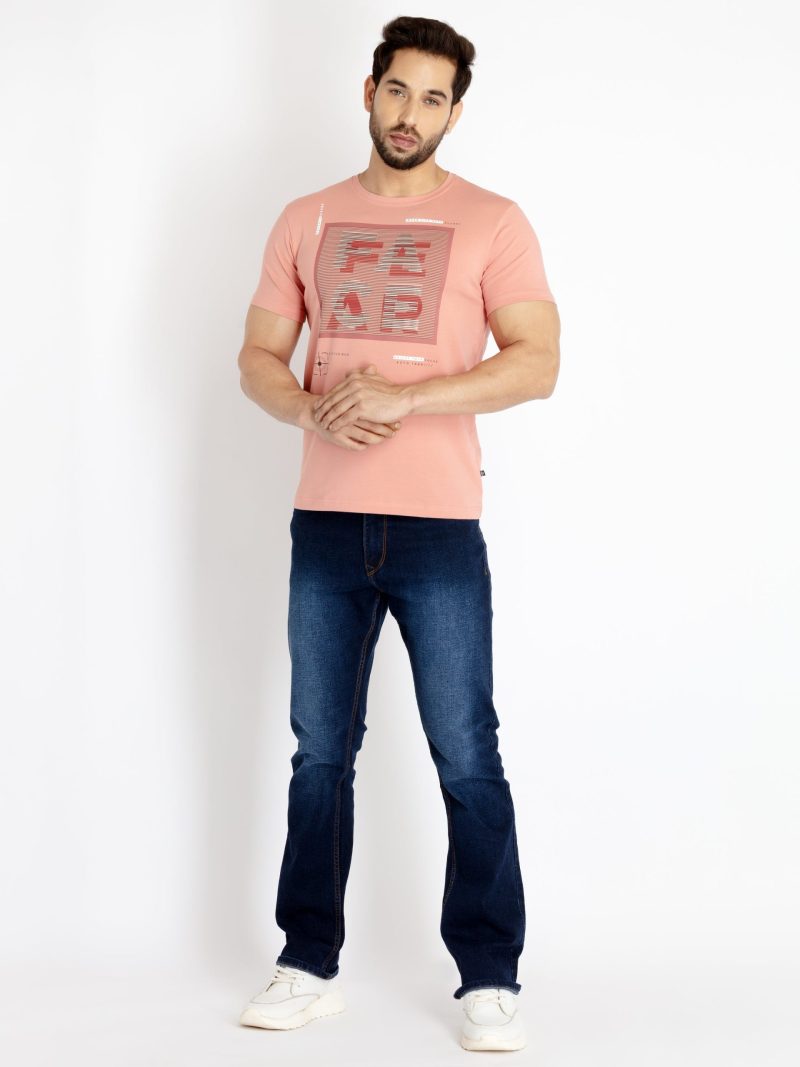 Status Quo Mens Printed Round Neck T-Shirt