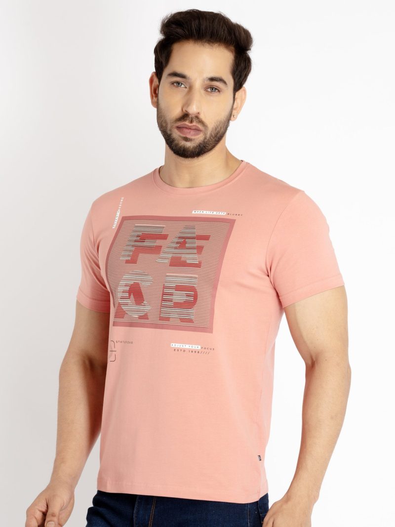 Status Quo Mens Printed Round Neck T-Shirt