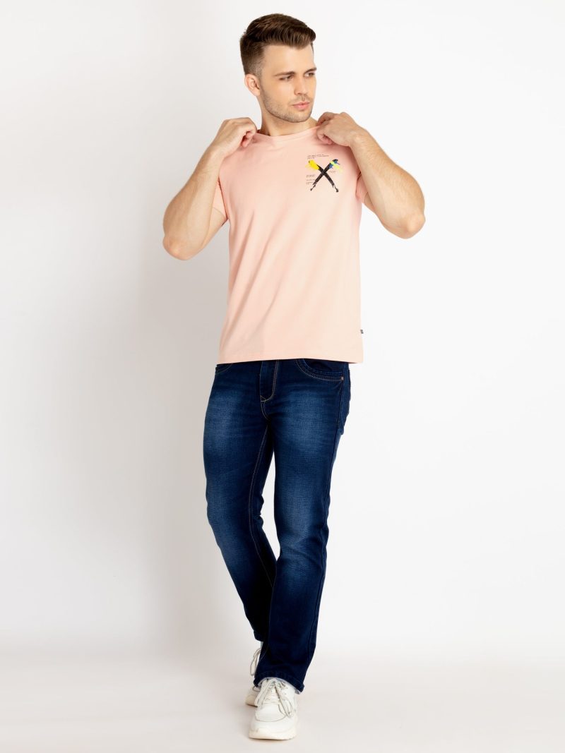 Status Quo Mens Printed Round Neck T-Shirt