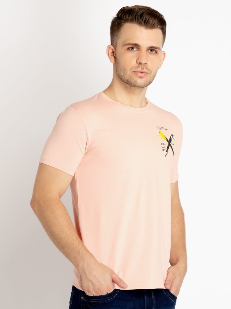Status Quo Mens Printed Round Neck T-Shirt
