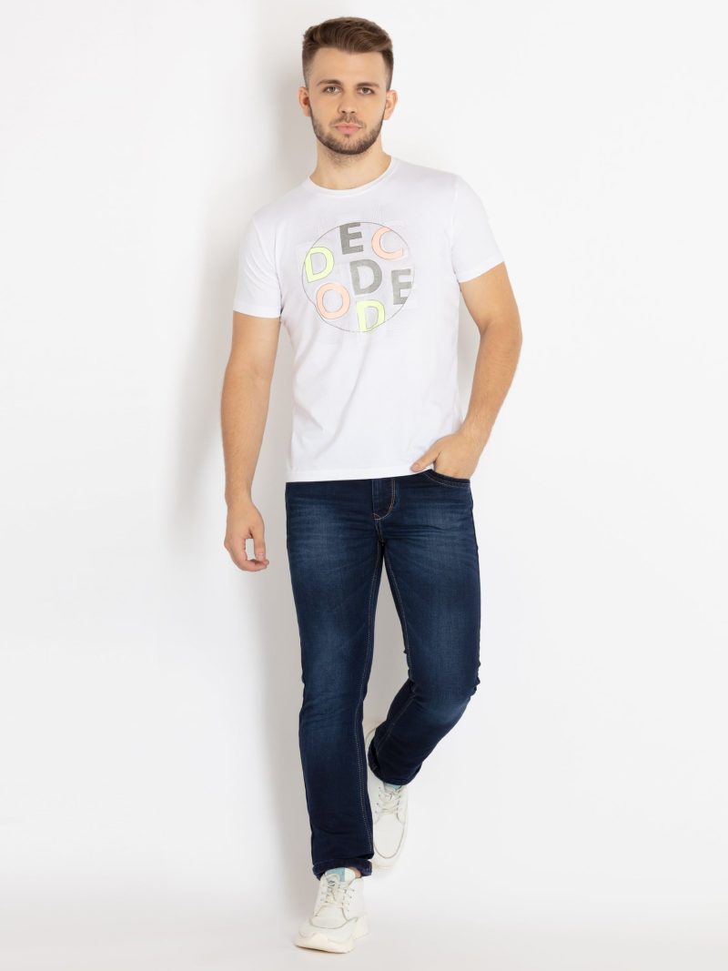 Status Quo Mens Printed Round Neck T-Shirt