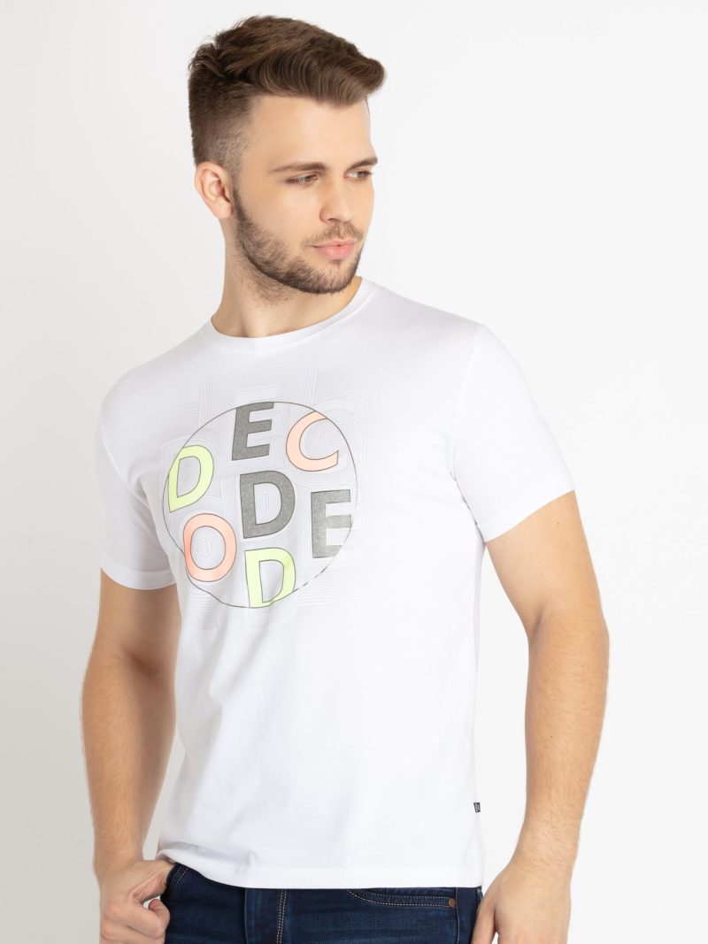 Status Quo Mens Printed Round Neck T-Shirt