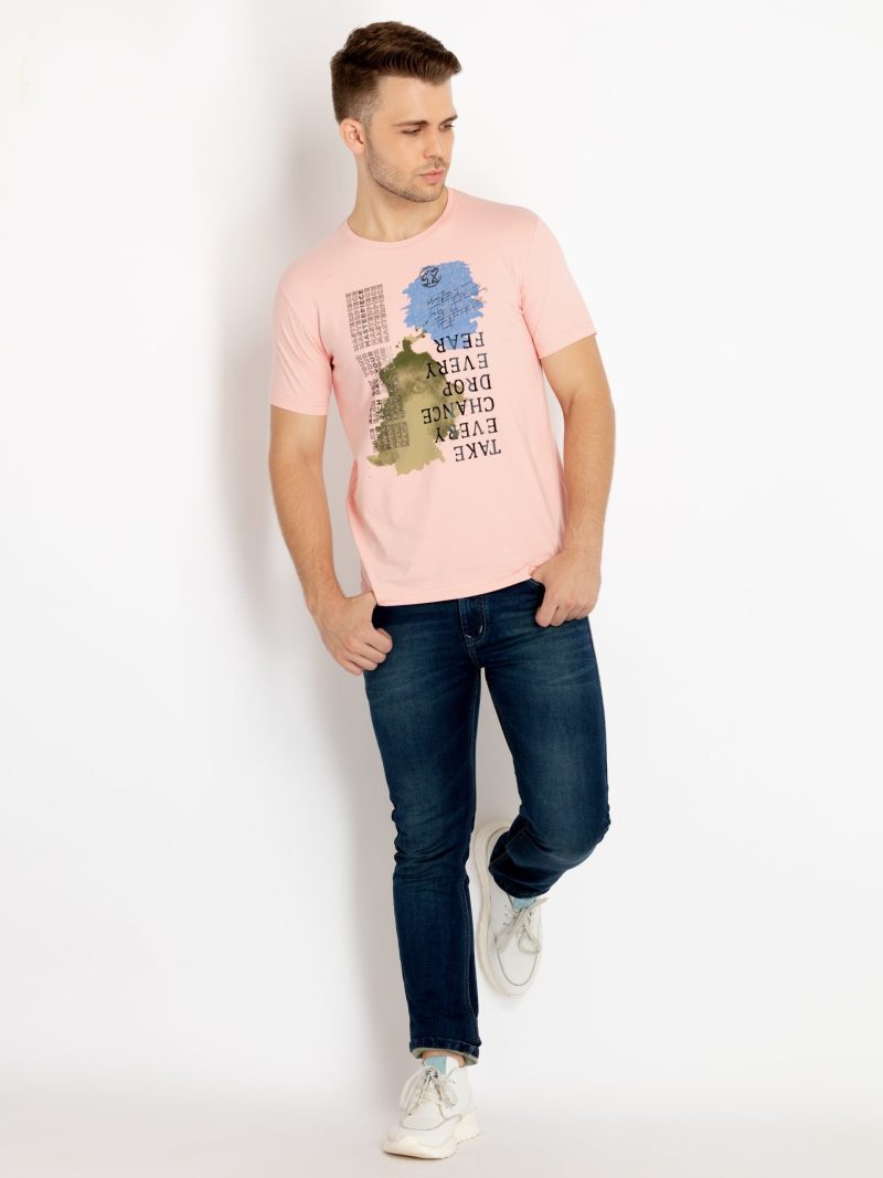 Status Quo Mens Printed Round Neck T-Shirt