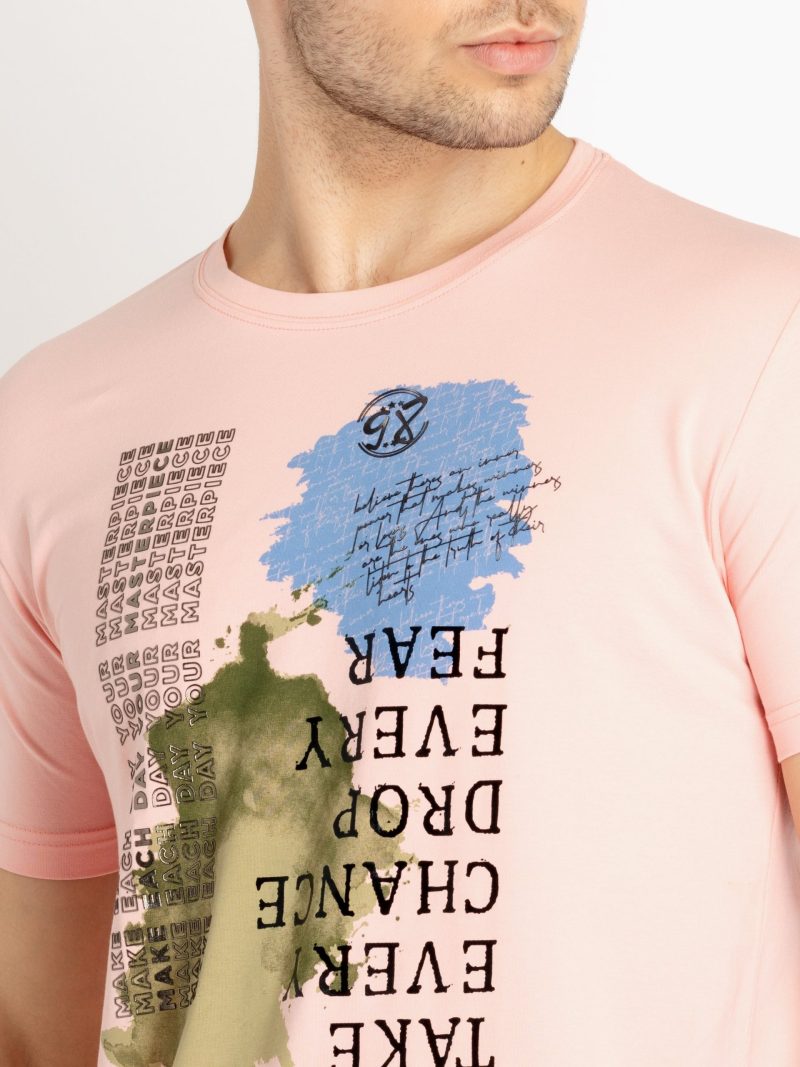 Status Quo Mens Printed Round Neck T-Shirt