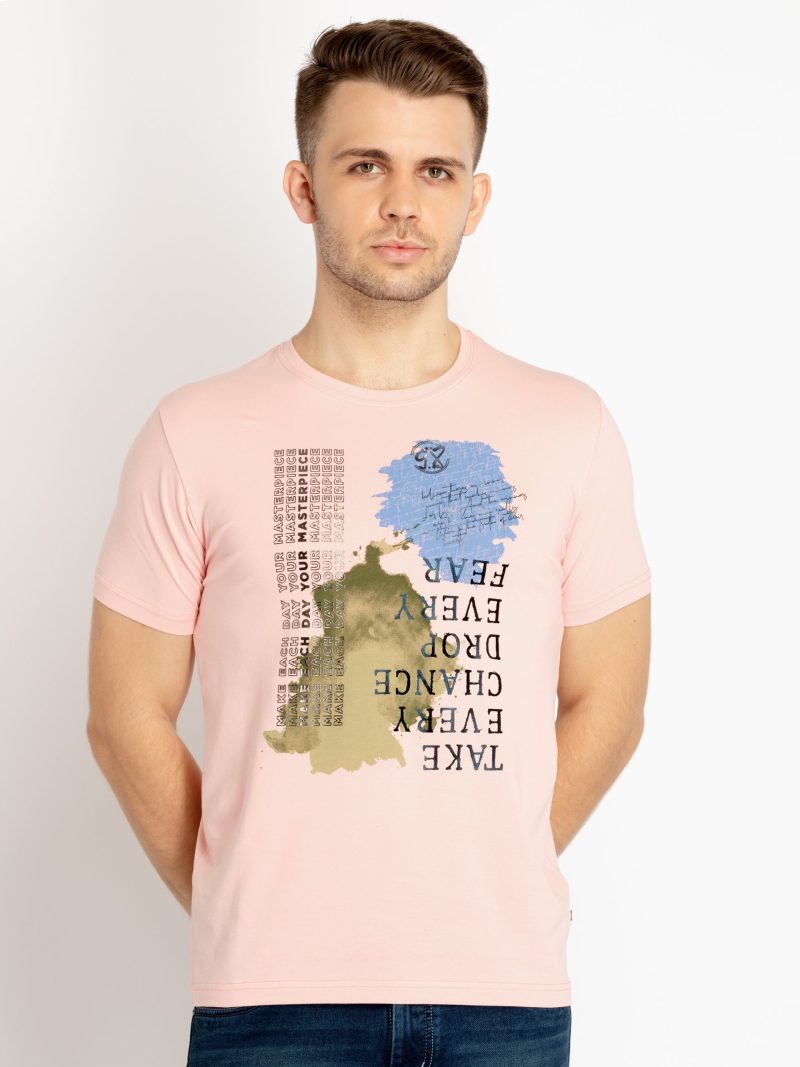 Status Quo Mens Printed Round Neck T-Shirt