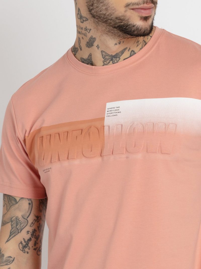 Status Quo Mens All Over Printed Round Neck T-Shirt