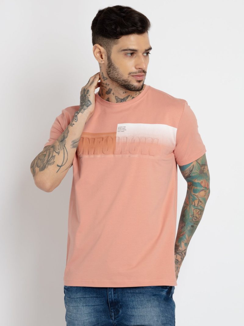 Status Quo Mens All Over Printed Round Neck T-Shirt