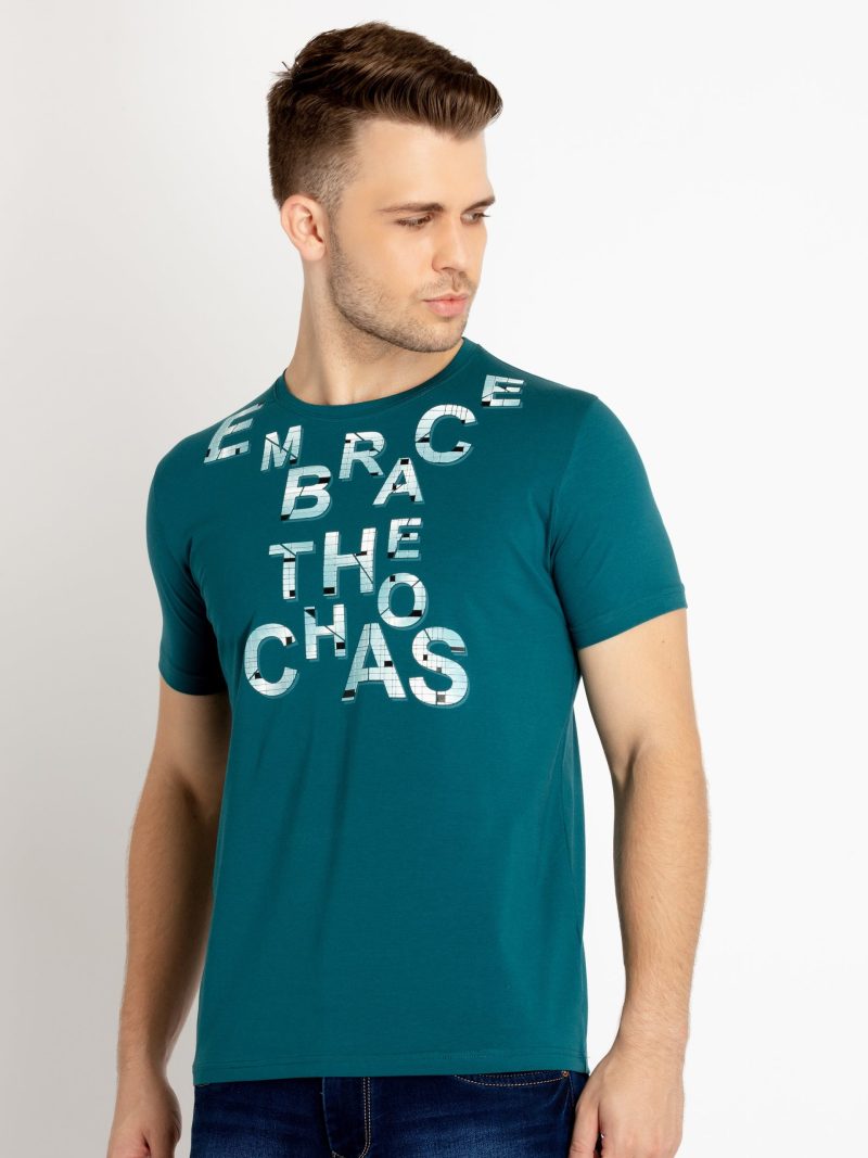 Status Quo Mens Printed Round Neck T-Shirt