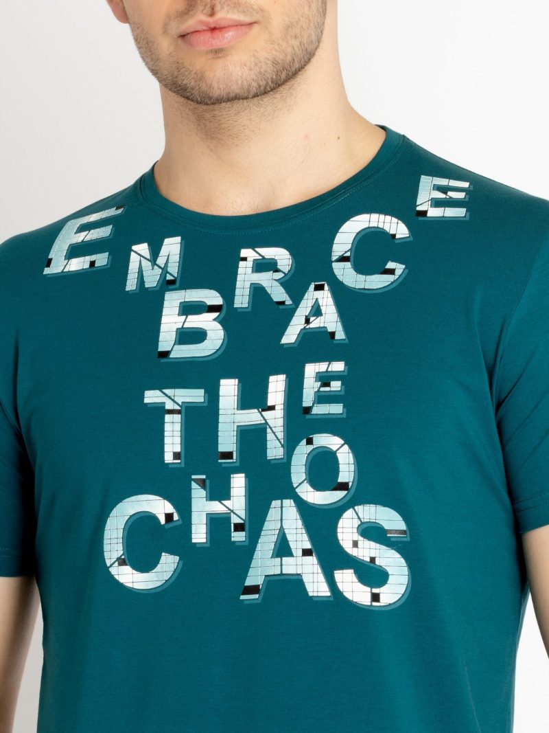 Status Quo Mens Printed Round Neck T-Shirt