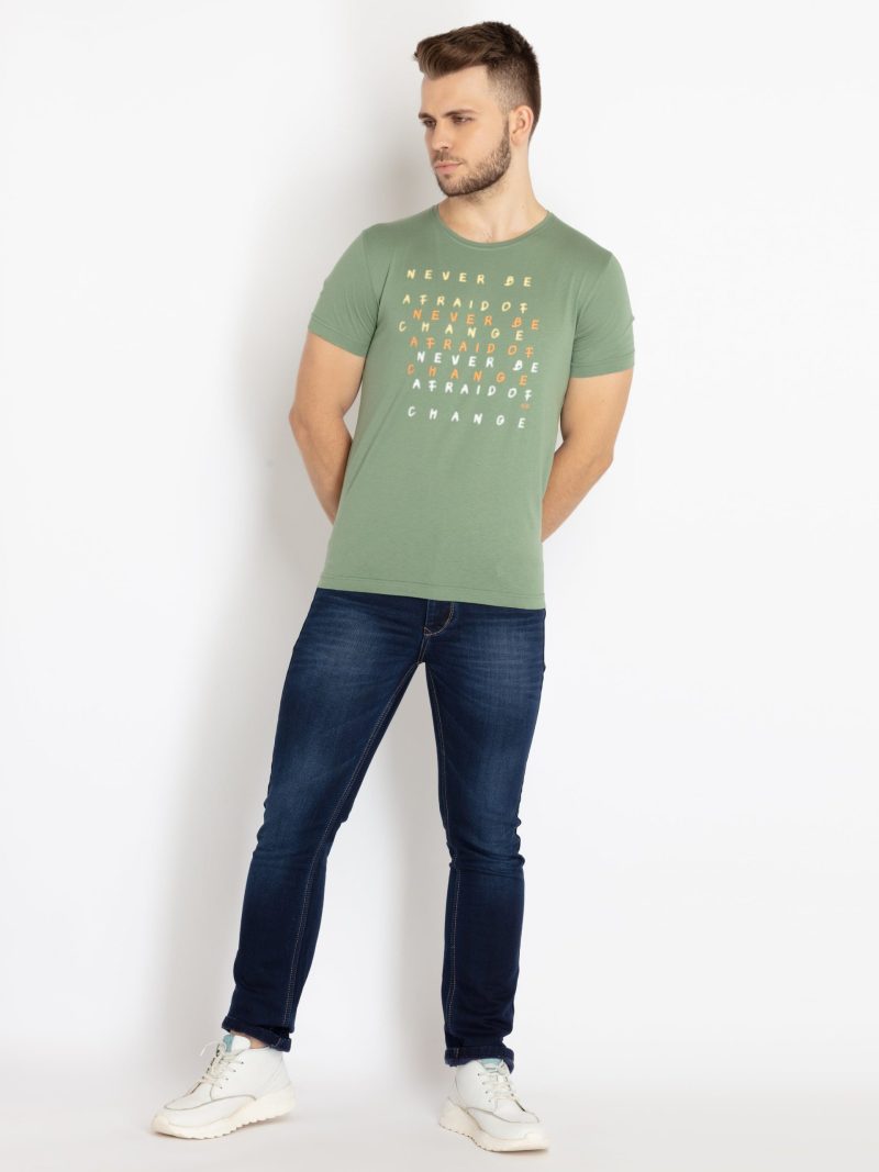 Status Quo Mens Printed Round Neck T-Shirt