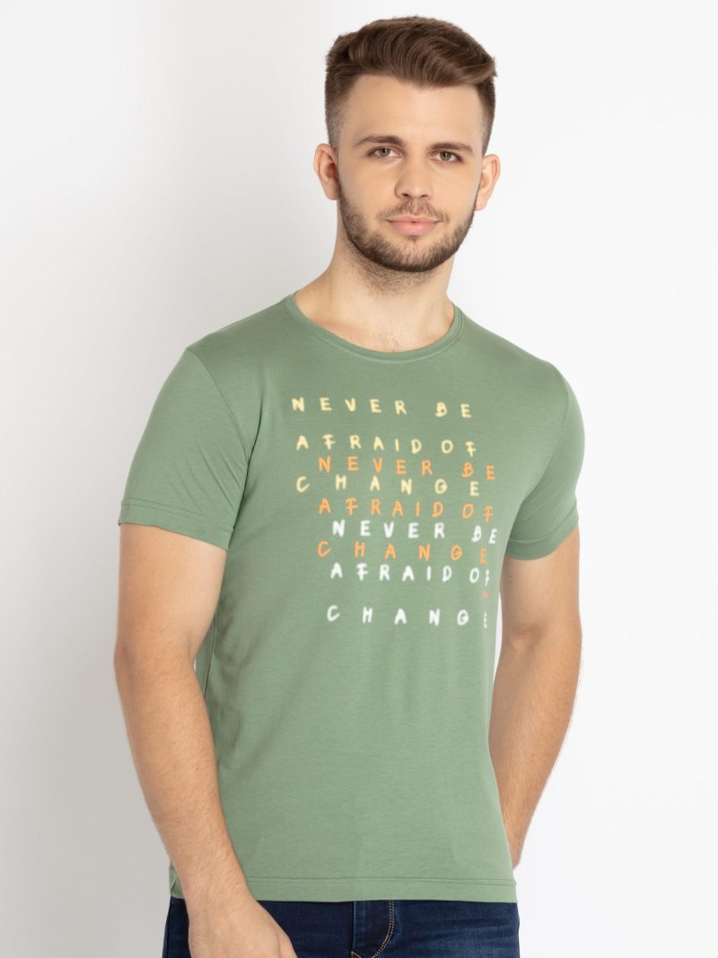 Status Quo Mens Printed Round Neck T-Shirt