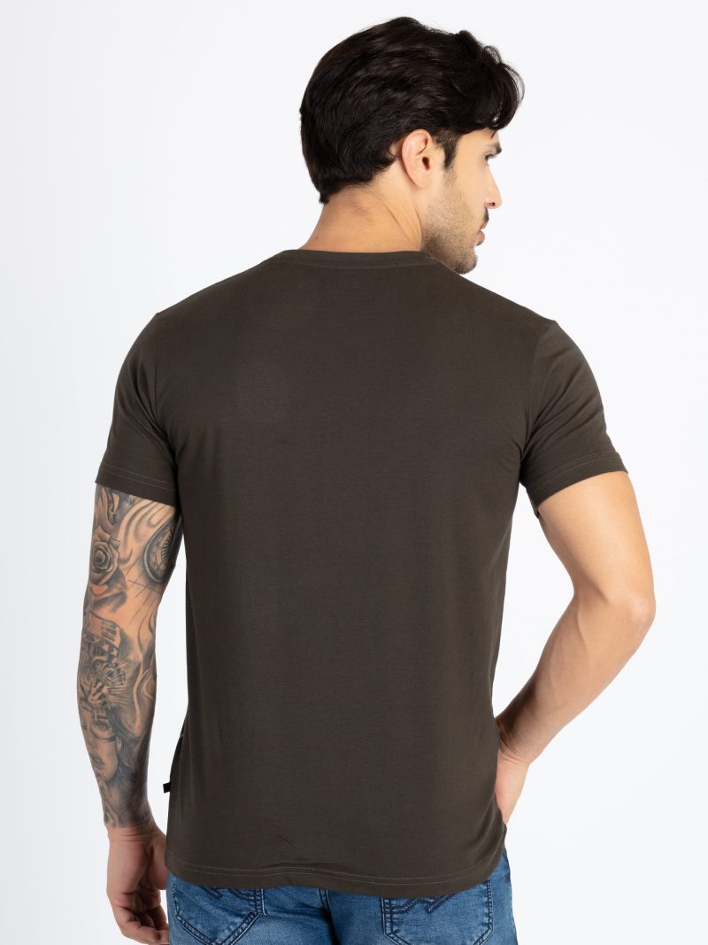 Status Quo Mens Printed Round Neck T-Shirt