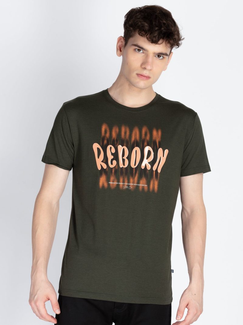 Status Quo Mens Printed Round Neck T-Shirt