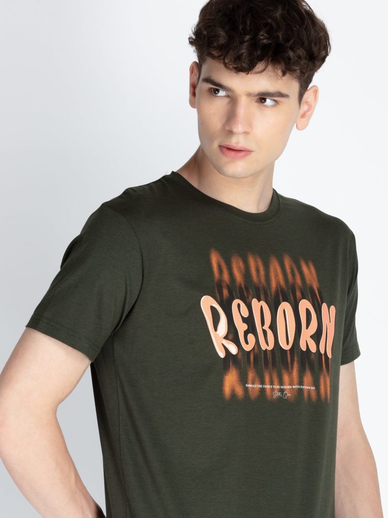 Status Quo Mens Printed Round Neck T-Shirt