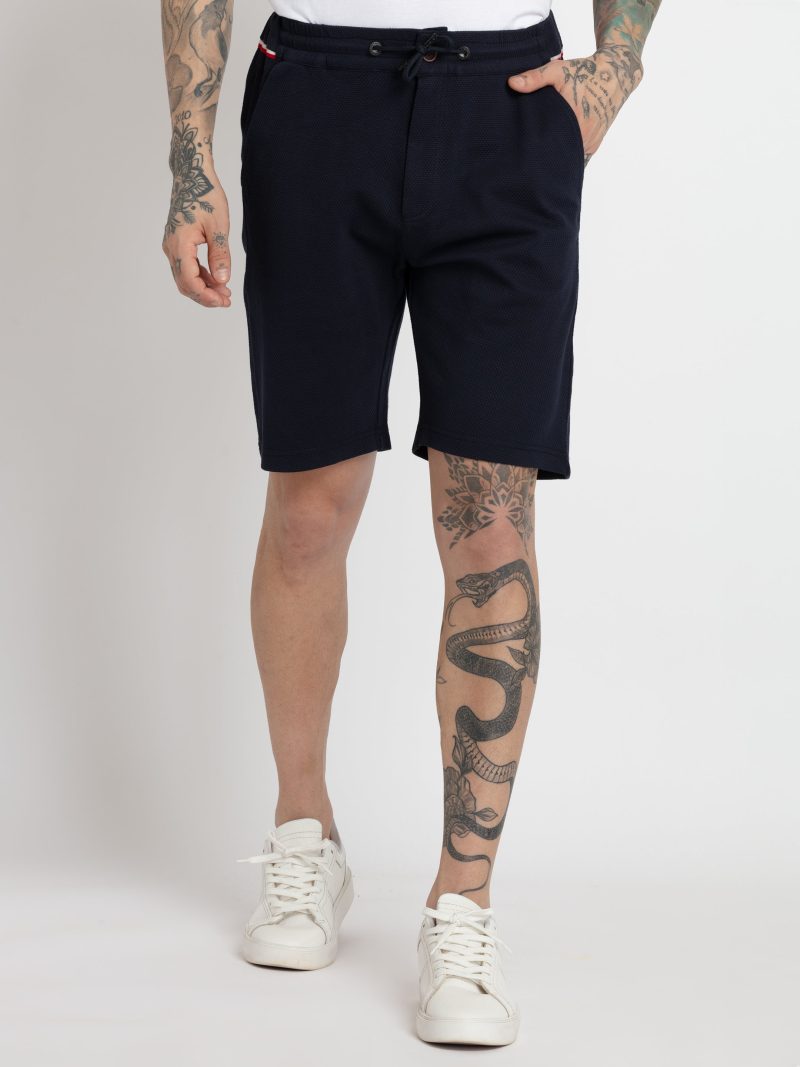 Status Quo Mens Solid Regular Fit Shorts