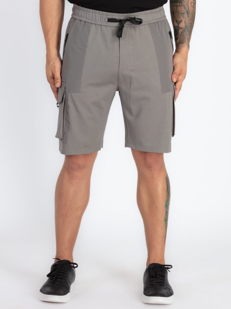 Status Quo Mens Solid Regular Fit Shorts