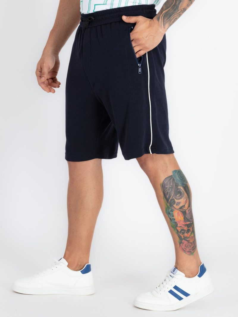 Status Quo Mens Solid Regular Fit Shorts