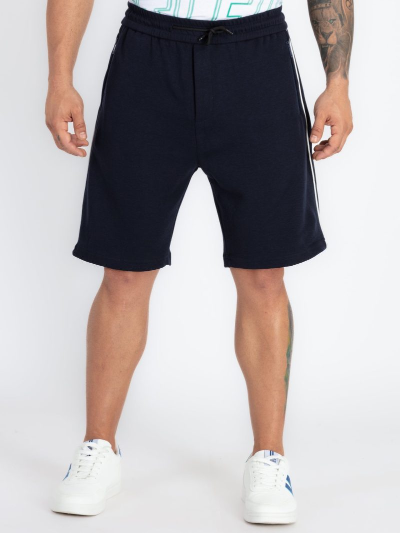 Status Quo Mens Solid Regular Fit Shorts