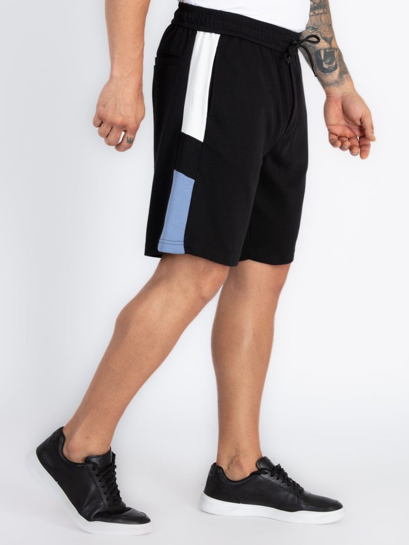 Status Quo Mens Solid Regular Fit Shorts