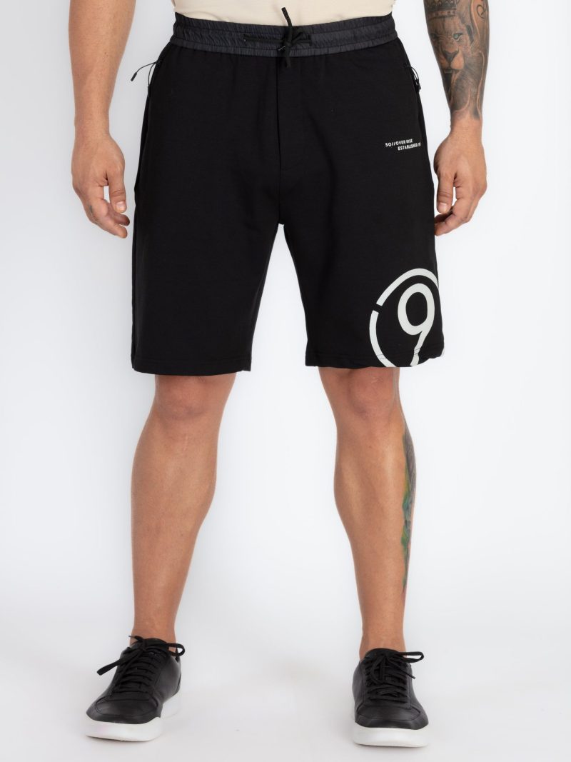 Status Quo Mens Solid Regular Fit Shorts