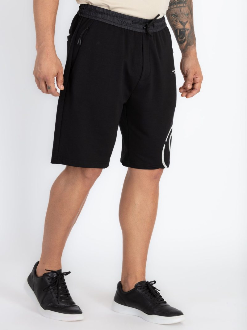 Status Quo Mens Solid Regular Fit Shorts