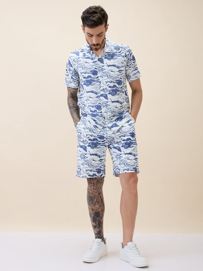 Status Quo Mens Solid Polo Collar Half Sleeves Regular Fit Shirt