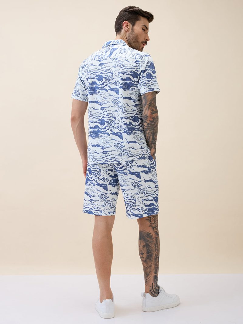 Status Quo Mens Solid Polo Collar Half Sleeves Regular Fit Shirt