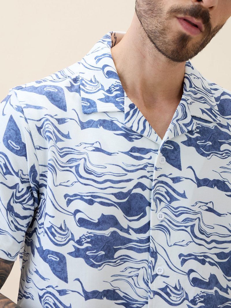 Status Quo Mens Solid Polo Collar Half Sleeves Regular Fit Shirt