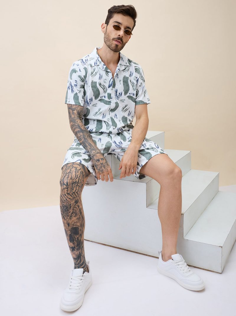 Status Quo Status Quo Mens Polo Neck Regular Fit Coordset