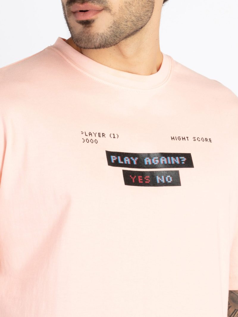 Status Quo Mens Front & Back Printed Oversized T-Shirt