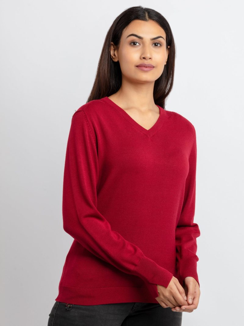 Status Quo Women'S Solid Sweater