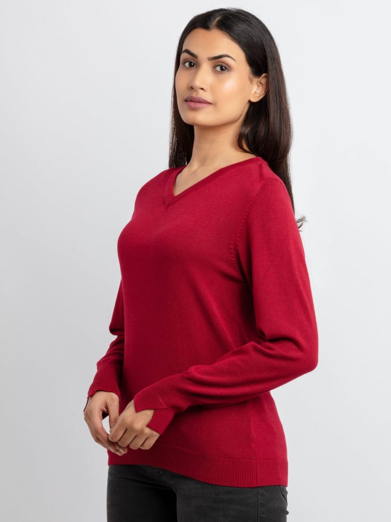 Status Quo Women'S Solid Sweater