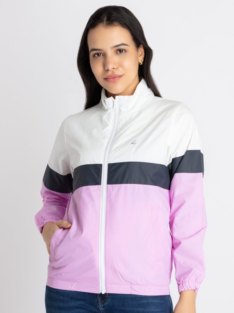 Status Quo Womens Quilted High Neck Jacket