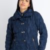 Status Quo Womens Quilted Collared Neck Jacket