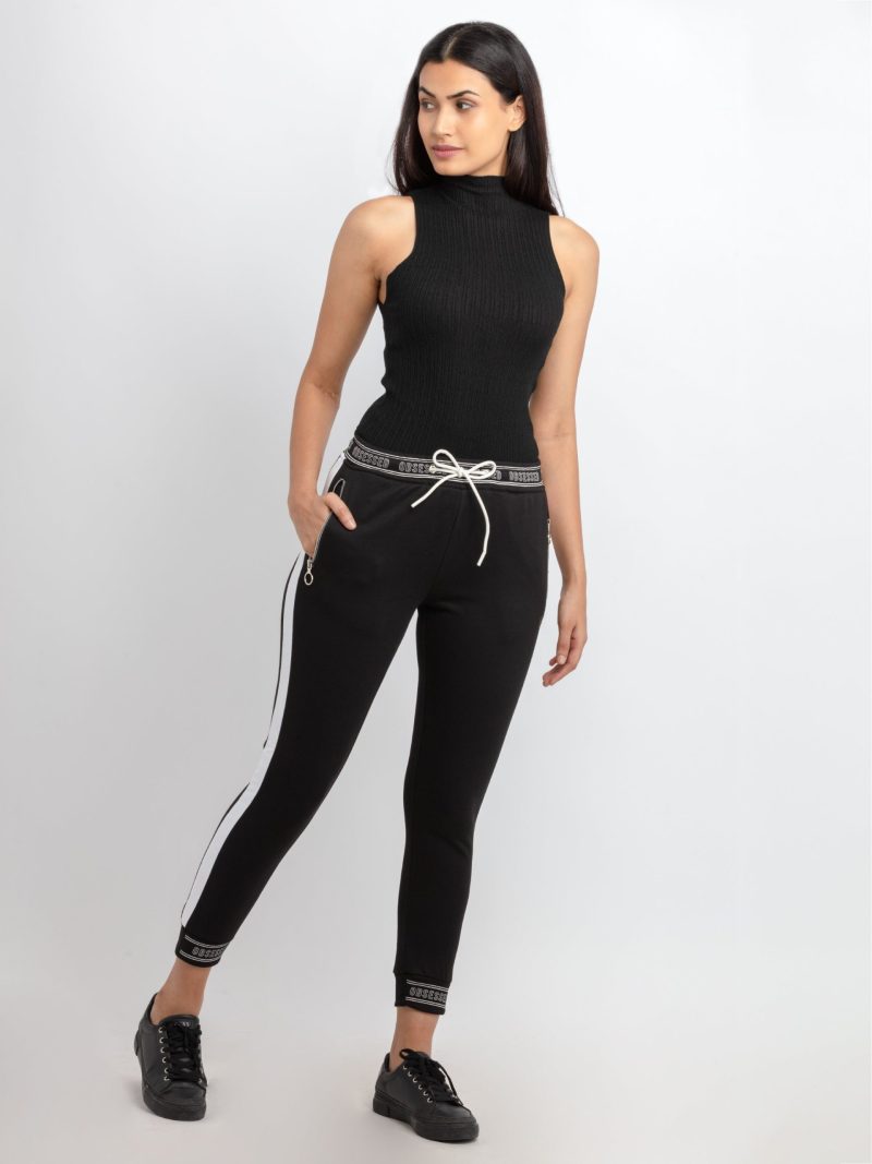 Status Quo Women'S Ankle Length Solid Joggers