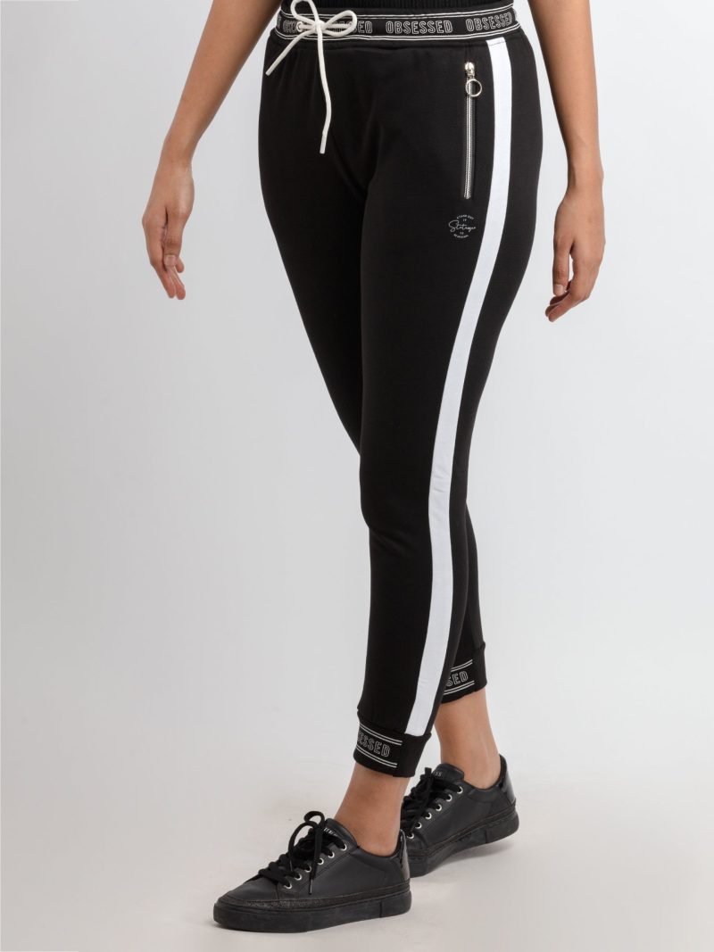 Status Quo Women'S Ankle Length Solid Joggers