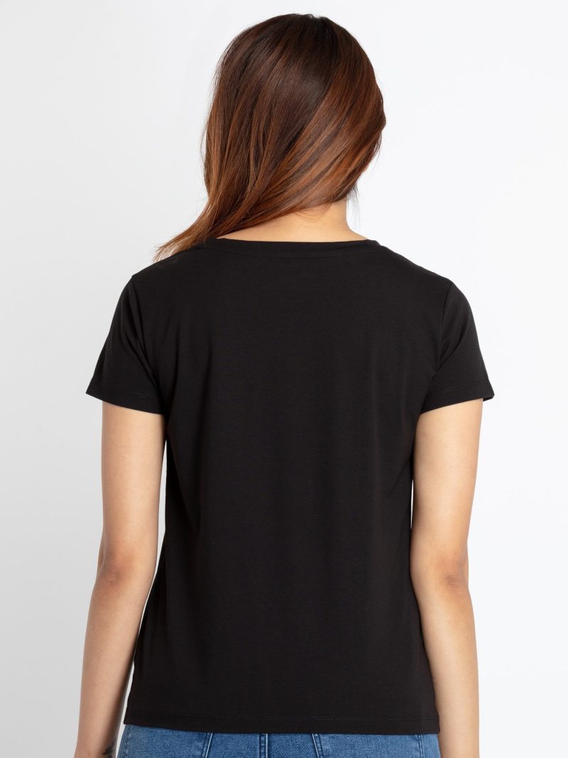 Status Quo Womens Printed Round Neck T-Shirt