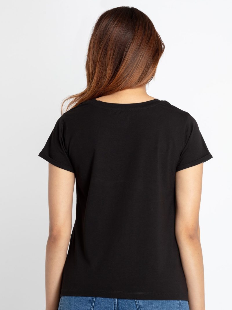 Status Quo Womens Printed Round Neck T-Shirt